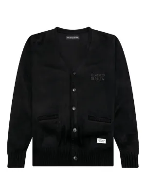 Comme Des Garçons Homme Plus Vネック カーディガン | ブラック