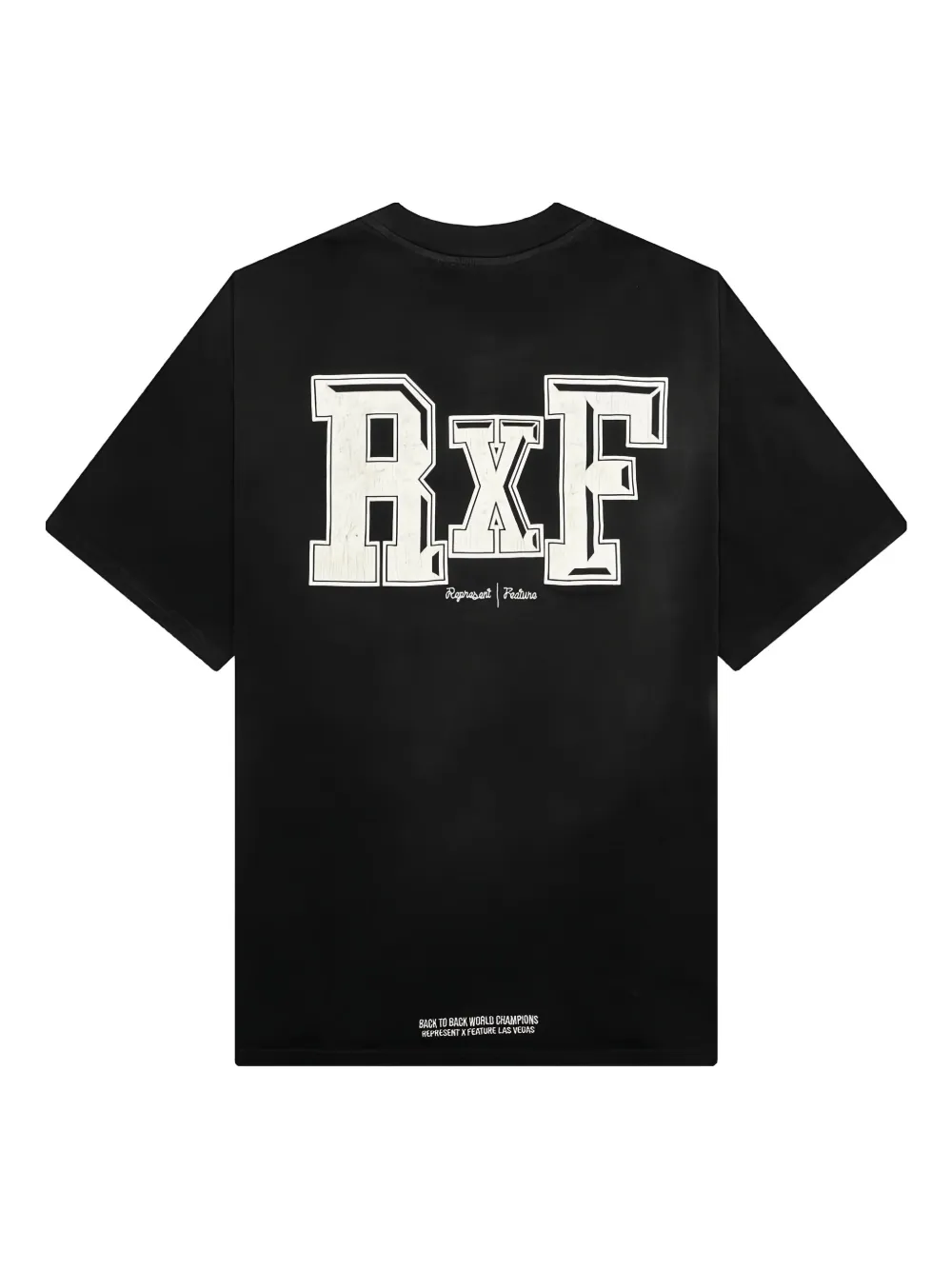 Represent T-shirt met grafische print Zwart