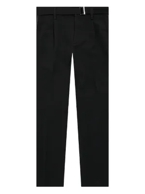 Sacai ドローストリング テーパードパンツ | ブラック | FARFETCH JP