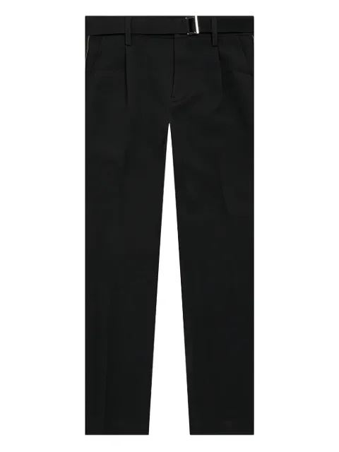 sacai 인그레이빙 로고 팬츠