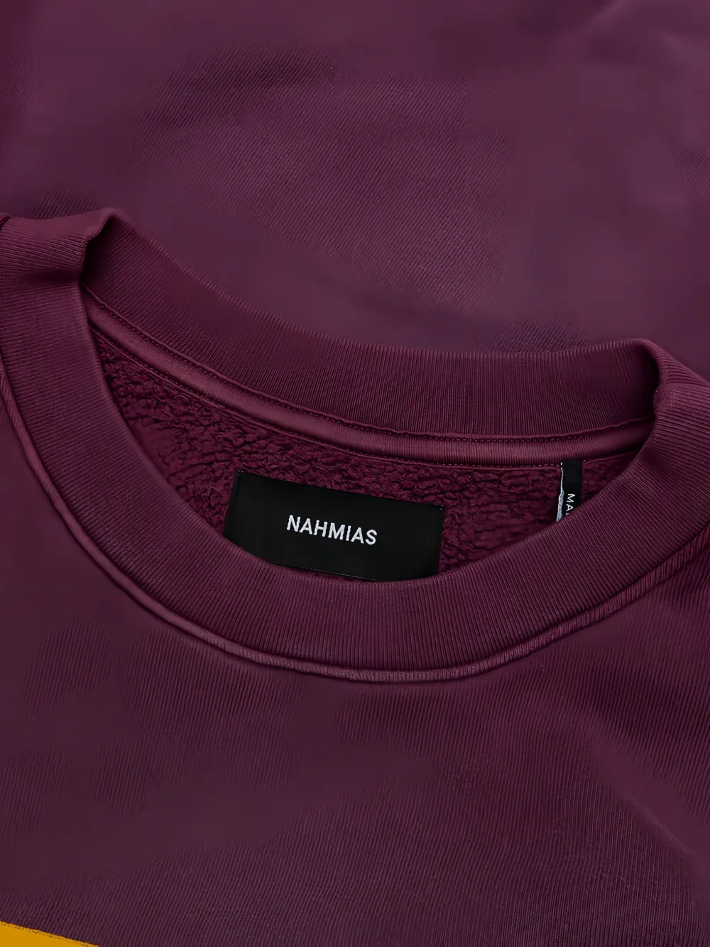 Nahmias Sweater met ronde hals Paars