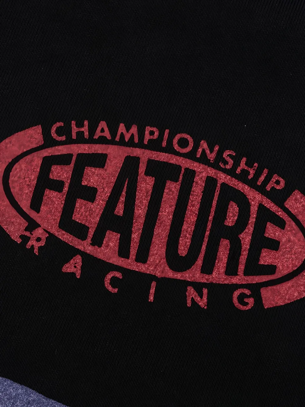 Honor The Gift x Feature Racing Club hoodie Zwart