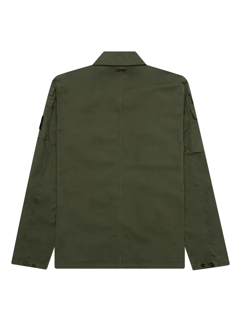 Stone Island Compass-badge Zip-up Jacket In Animal Print