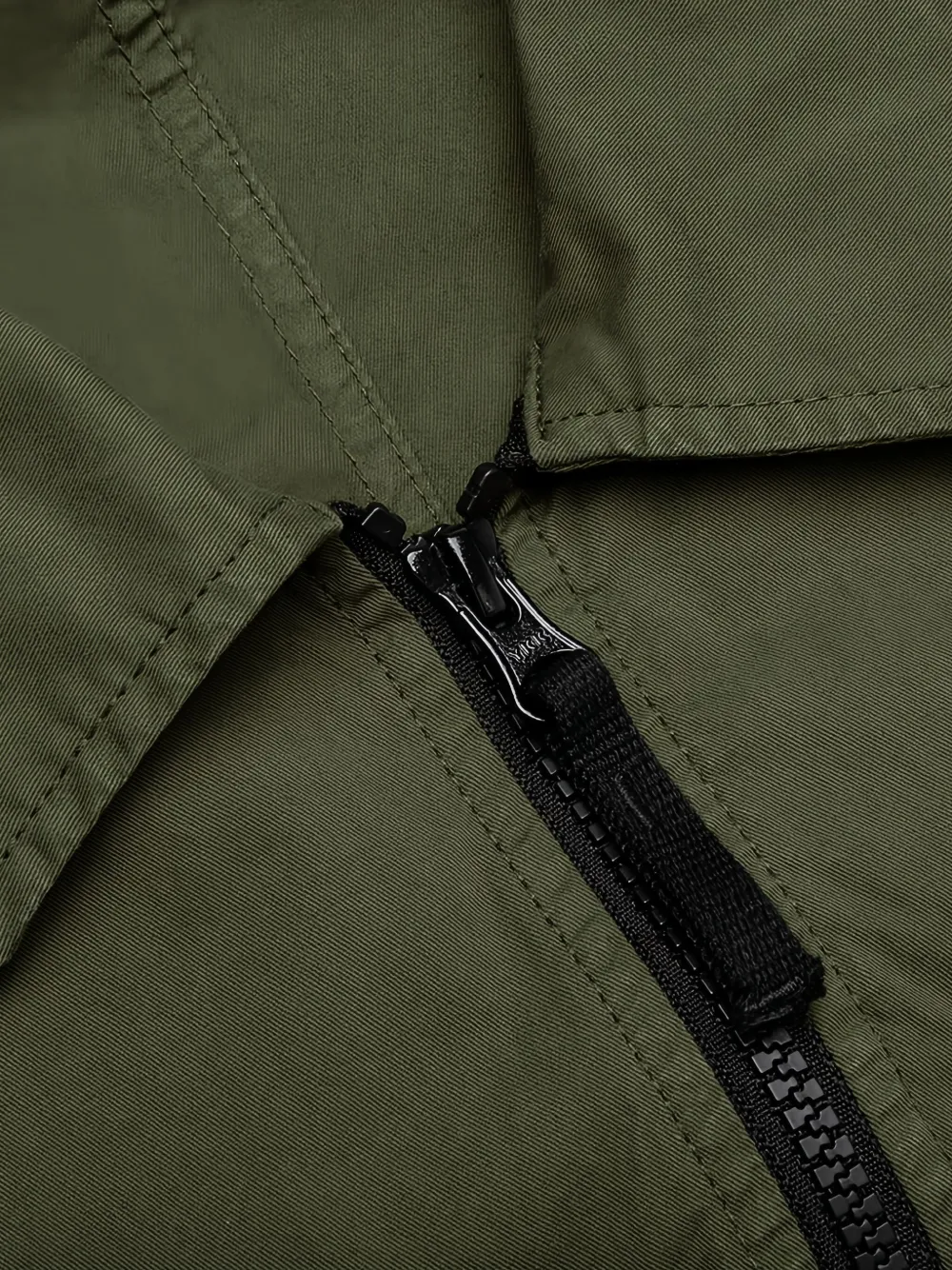 Stone Island Compass-badge Zip-up Jacket In Animal Print