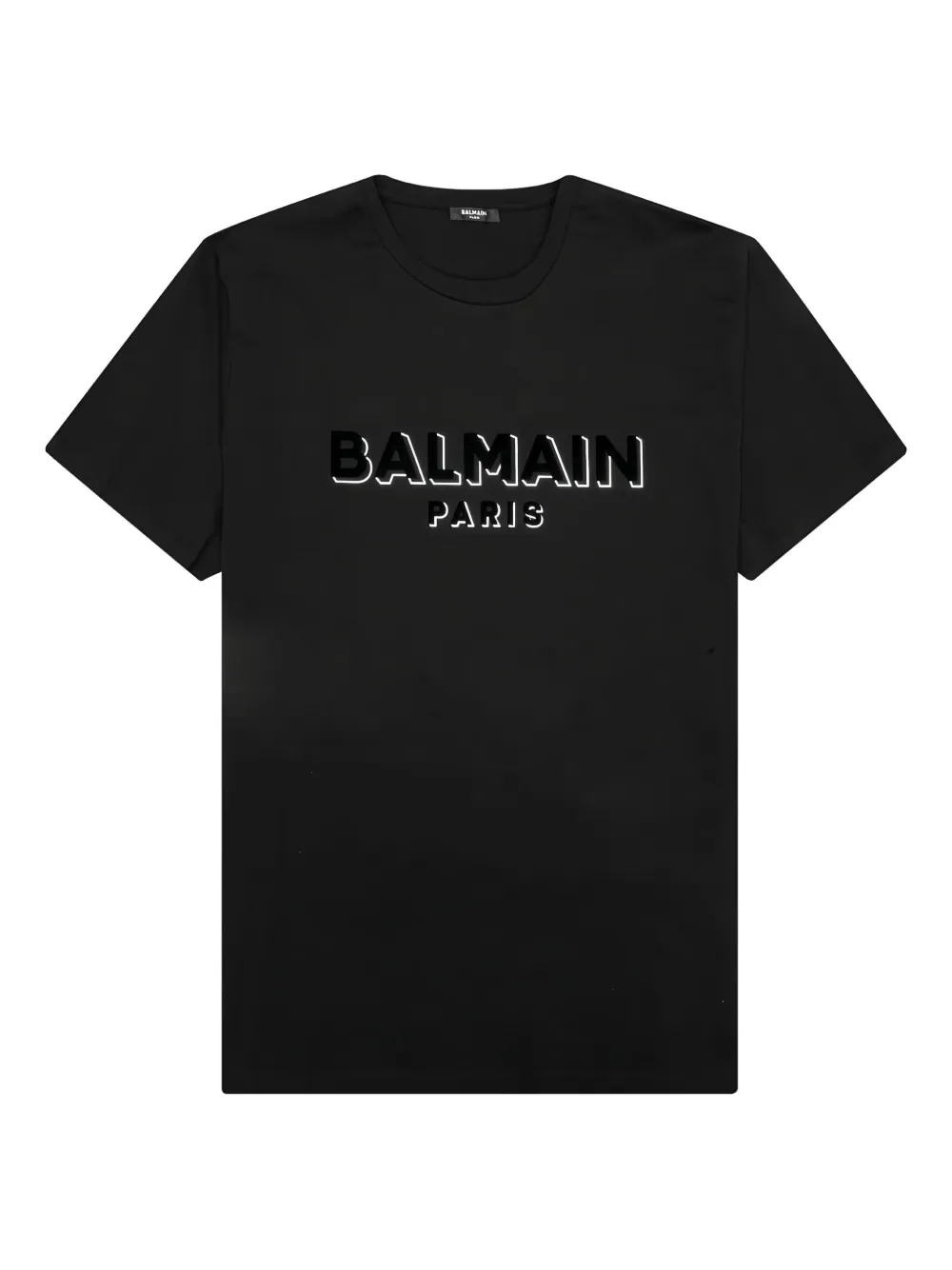 Balmain logo-print T-shirt - ブラック Balmain logo-print T-shirt - ブラック