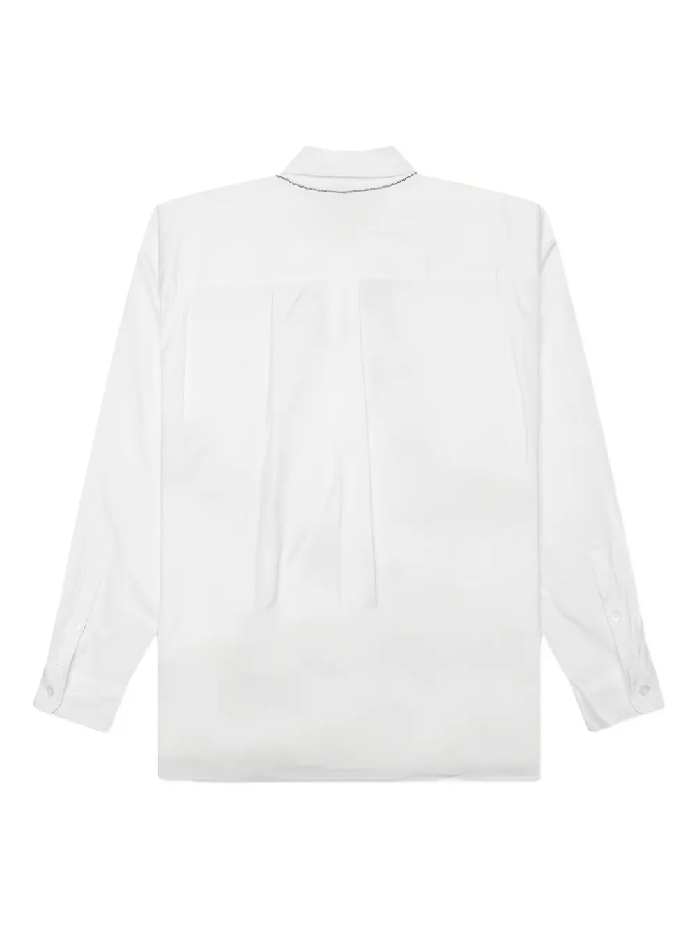 Neighborhood necklace-detail shirt - ホワイト Neighborhood necklace-detail shirt - ホワイト