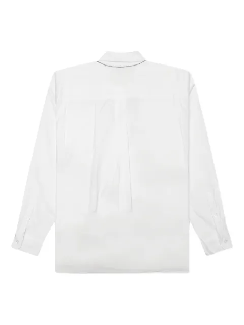 Neighborhood necklace-detail shirt