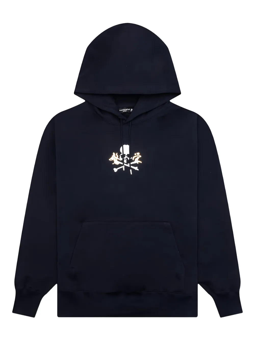 Mastermind Japan Prosperity hoodie met doodskopprint Blauw