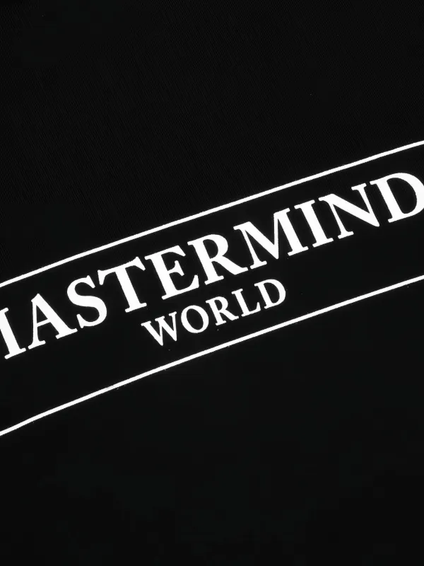 Mastermind World logo-print long-sleeve T-shirt | Black | FARFETCH