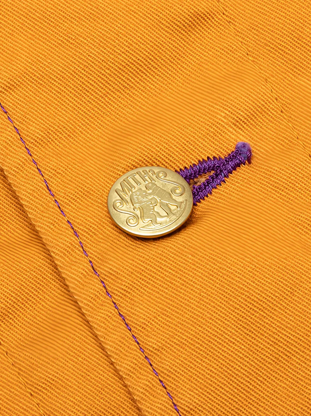 Needles x Smith's butterfly-embroidered jacket Oranje