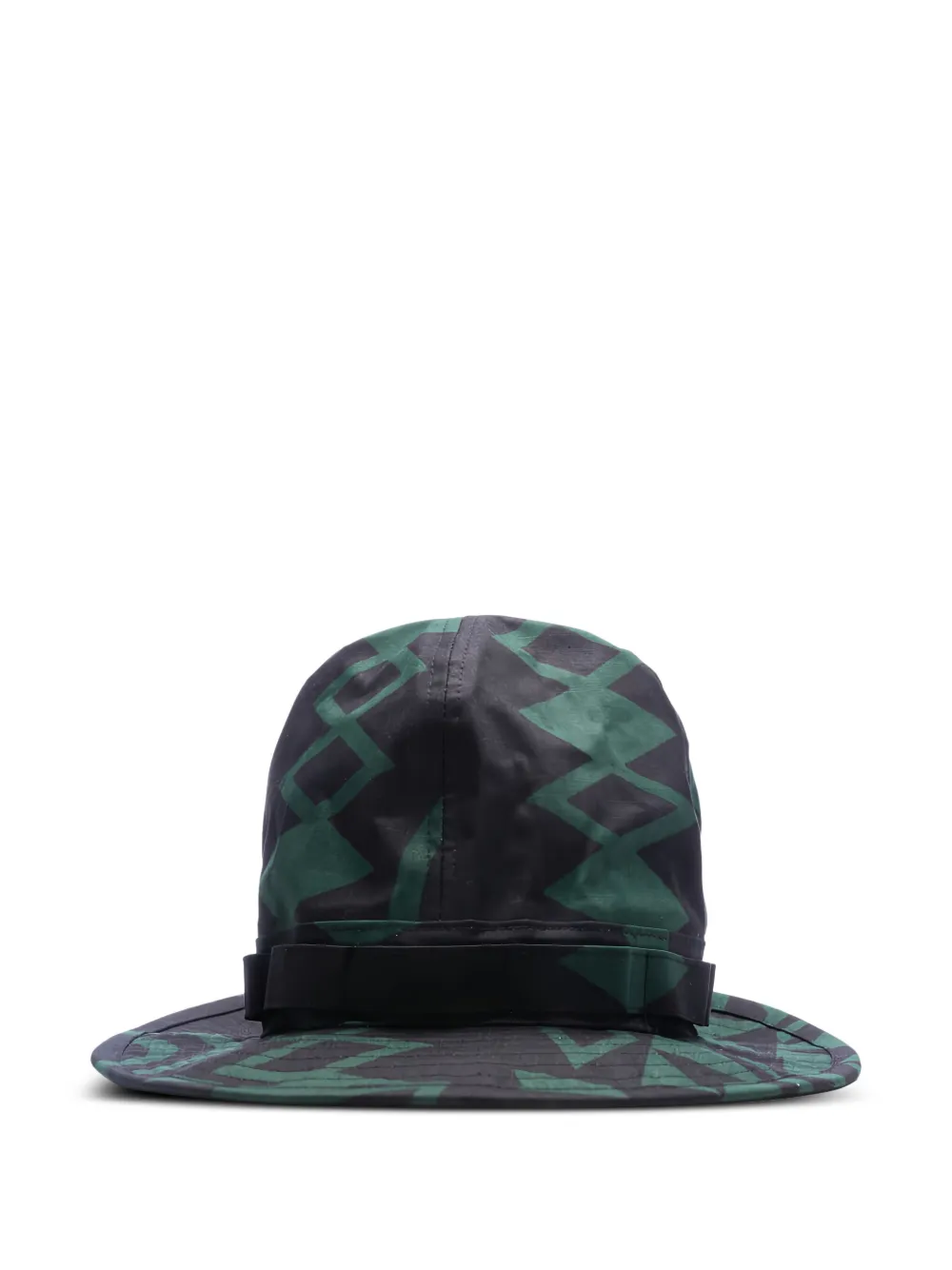 South2 West8 Geometric-print Hat In Green