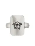 Versace Medusa-head square ring - Silver