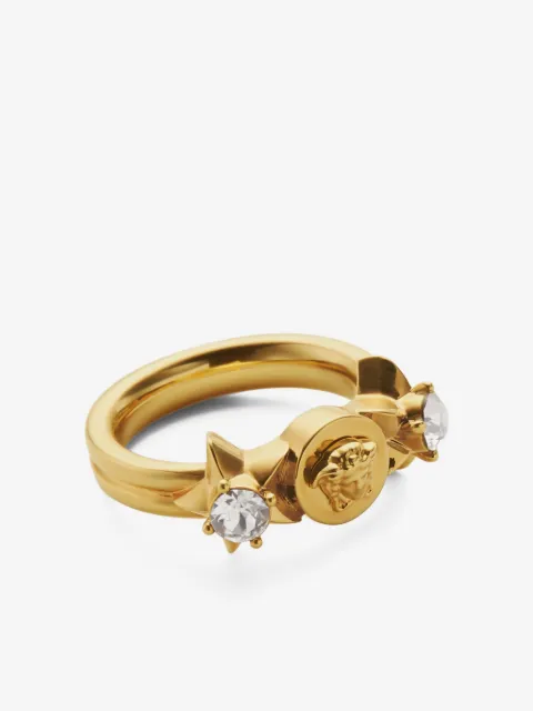 Versace bague tête de Médusa à design étoile