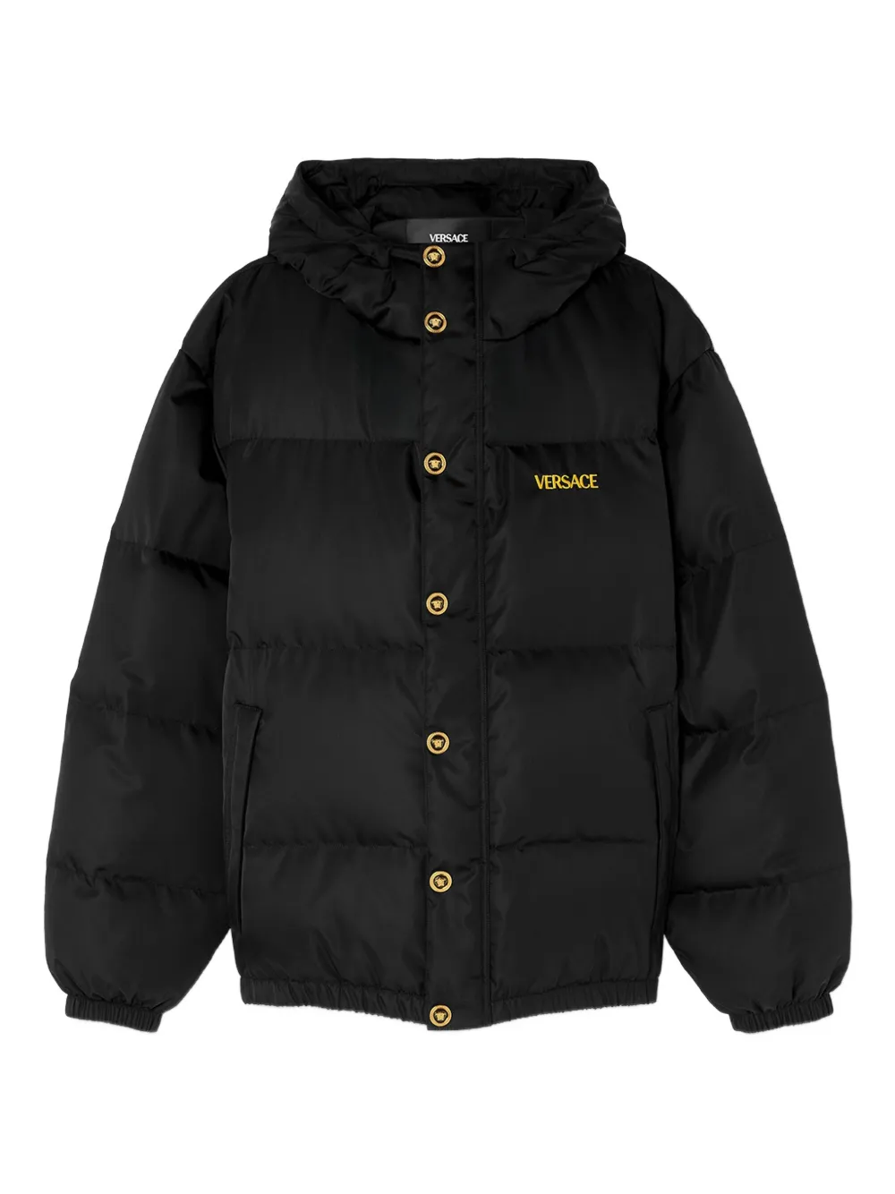 Versace embroidered-logo jacket | Black | Image 1