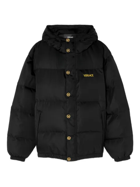 Versace embroidered-logo jacket
