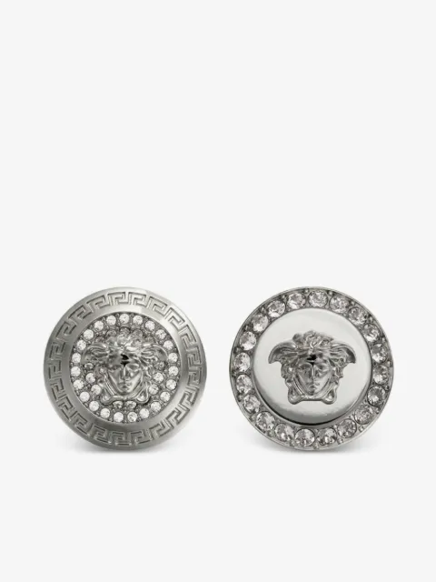Versace Medusa crystal earrings