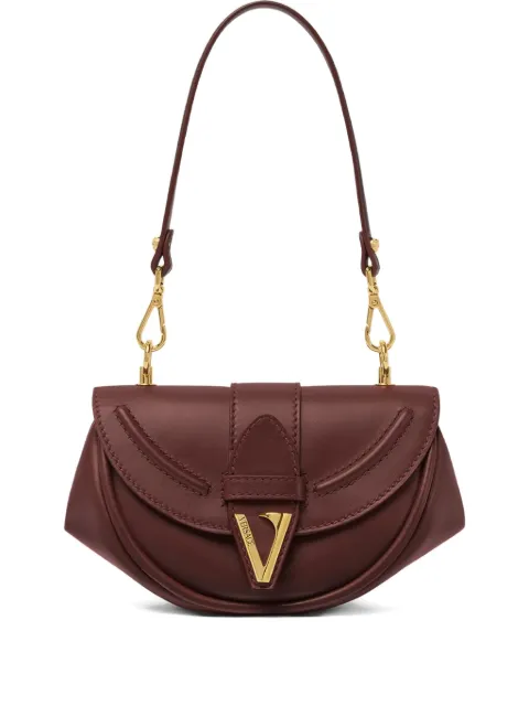 Versace small Virtus leather shoulder bag
