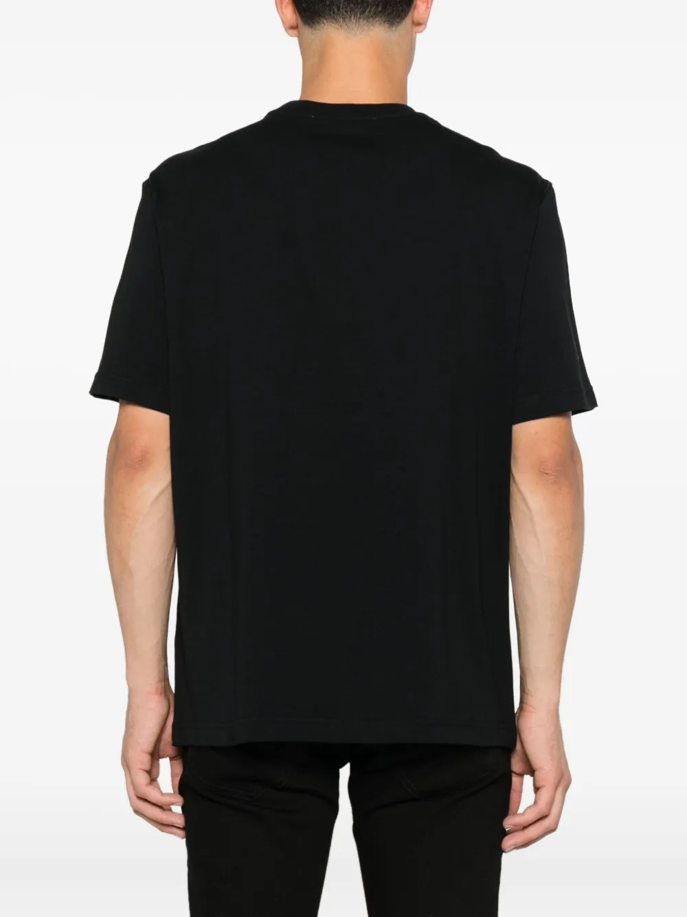 Iceberg Katoenen T-shirt met grafische print Zwart