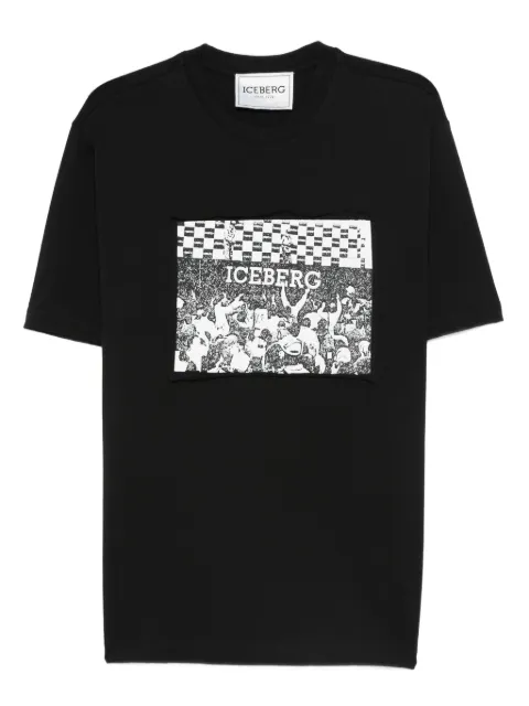 Iceberg graphic-print cotton T-shirt