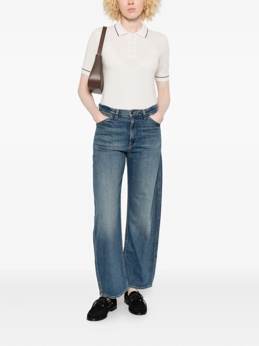 Nili Lotan Jeans van katoenblend - Blauw