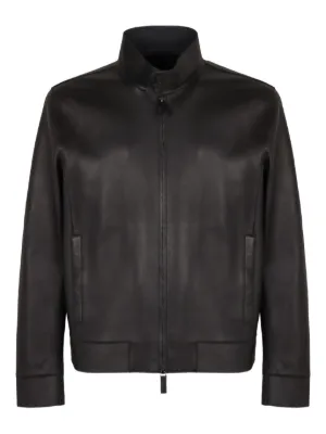 Emporio Armani Leather jacket レザー　ジャケット Emporio Armani Leather Jackets for Men - Shop Now on FARFETCH
