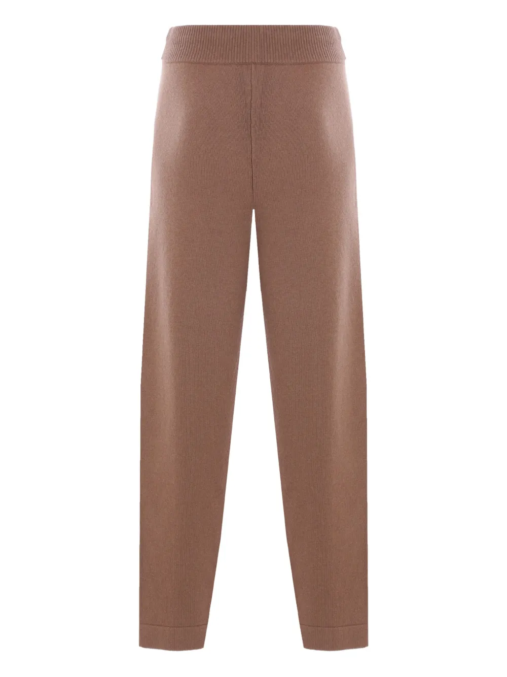 'S Max Mara Opera elasticated-waistband knit trousers Bruin