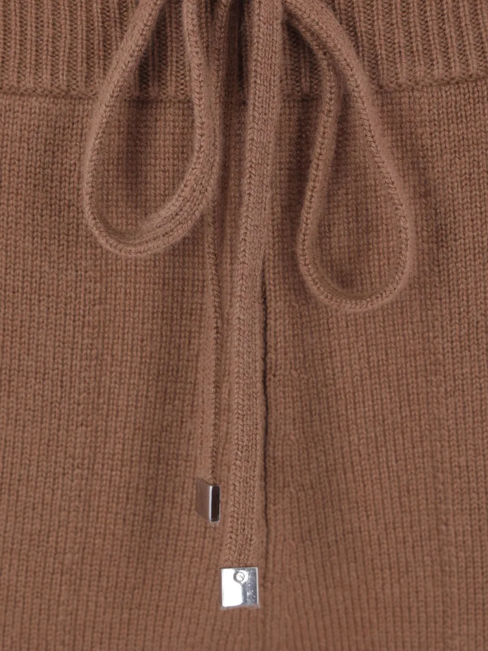 'S Max Mara Opera elasticated-waistband knit trousers Bruin