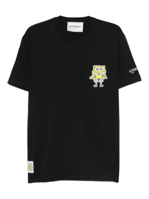 Iceberg x SpongeBob SquarePants cartoon-print T-shirt