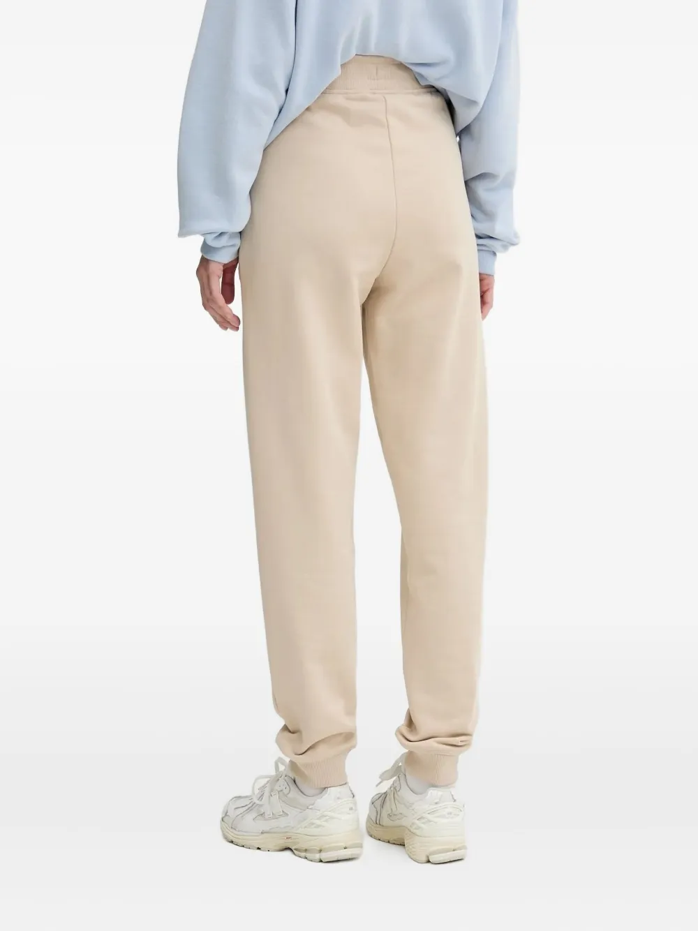 HUGO Joggingbroek met geborduurd logo - Beige