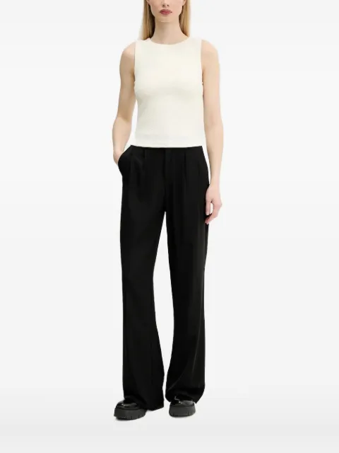 HUGO textured sleeveless tank top