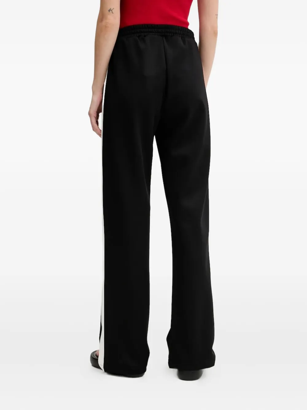 Hugo Boss Side-stripe Track Pants In Black