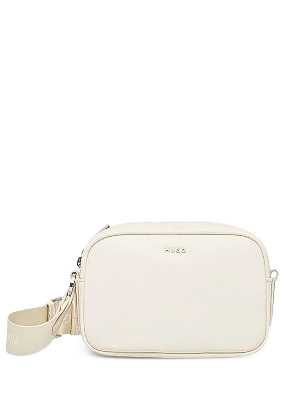HUGO logo-plaque cross-body bag | Neutrals | Image 1
