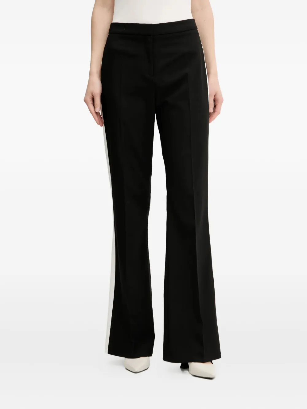HUGO Flared broek Zwart
