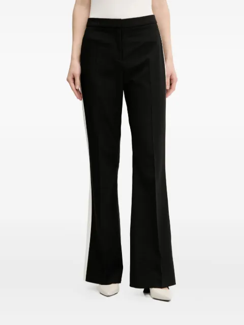 HUGO side-stripe flared trousers