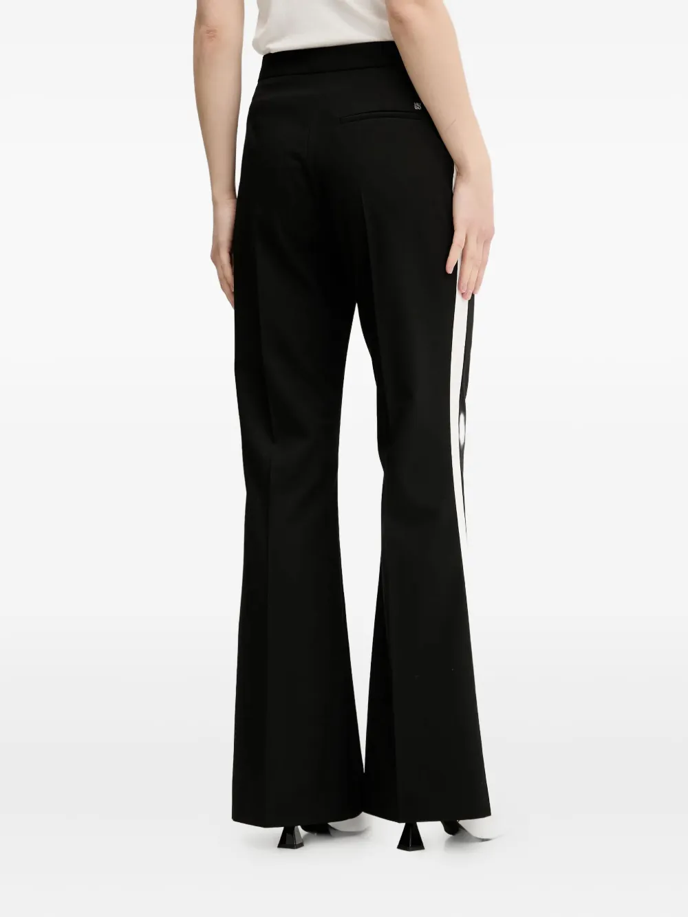 HUGO Flared broek Zwart