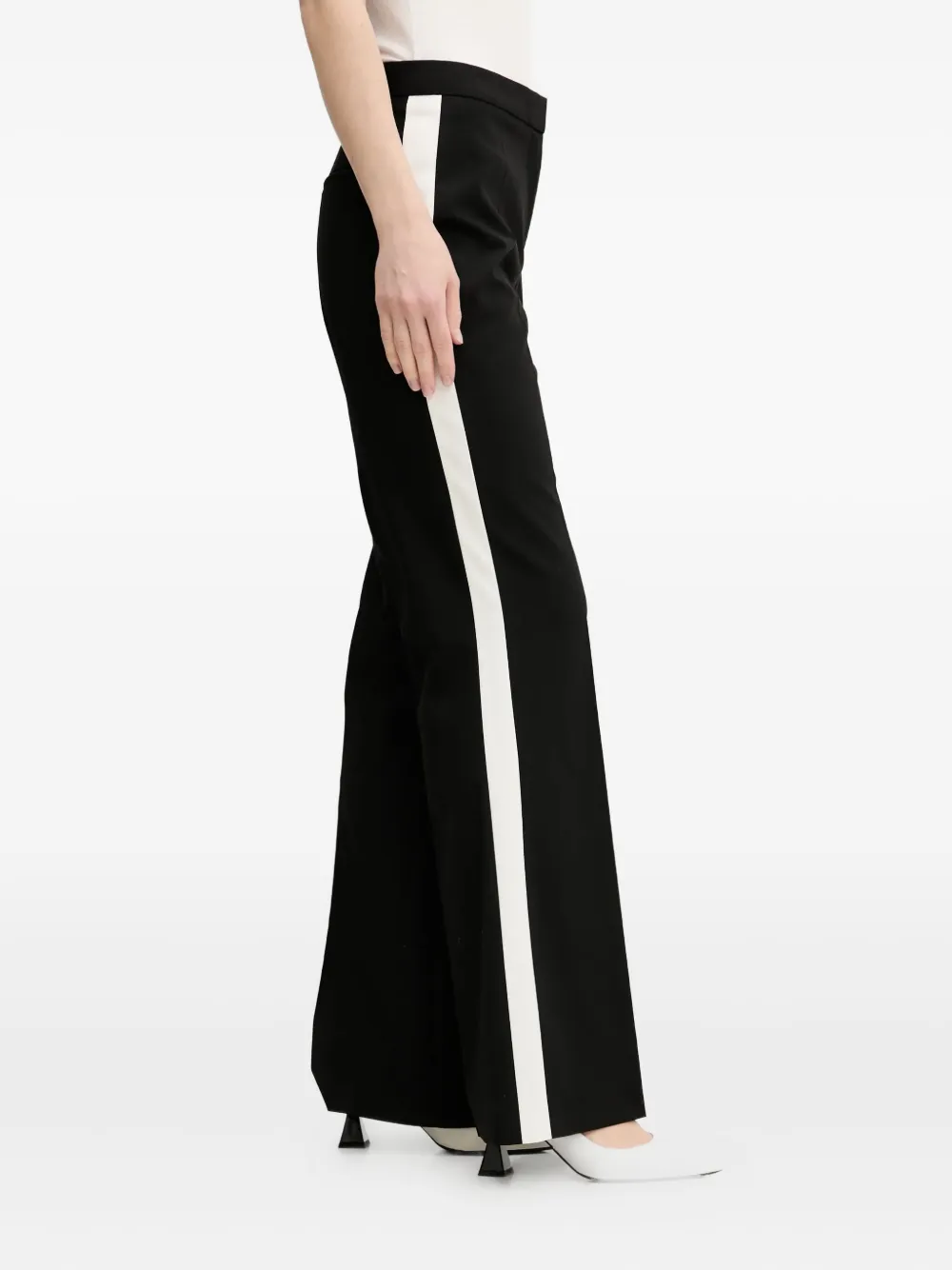 HUGO Flared broek Zwart
