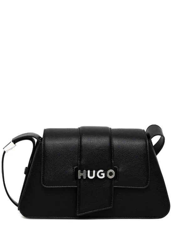 HUGO ブラック ショルダーバッグ ヒューゴボス バッグ HUGO BOSS バッグ メンズ ブランド ショルダー