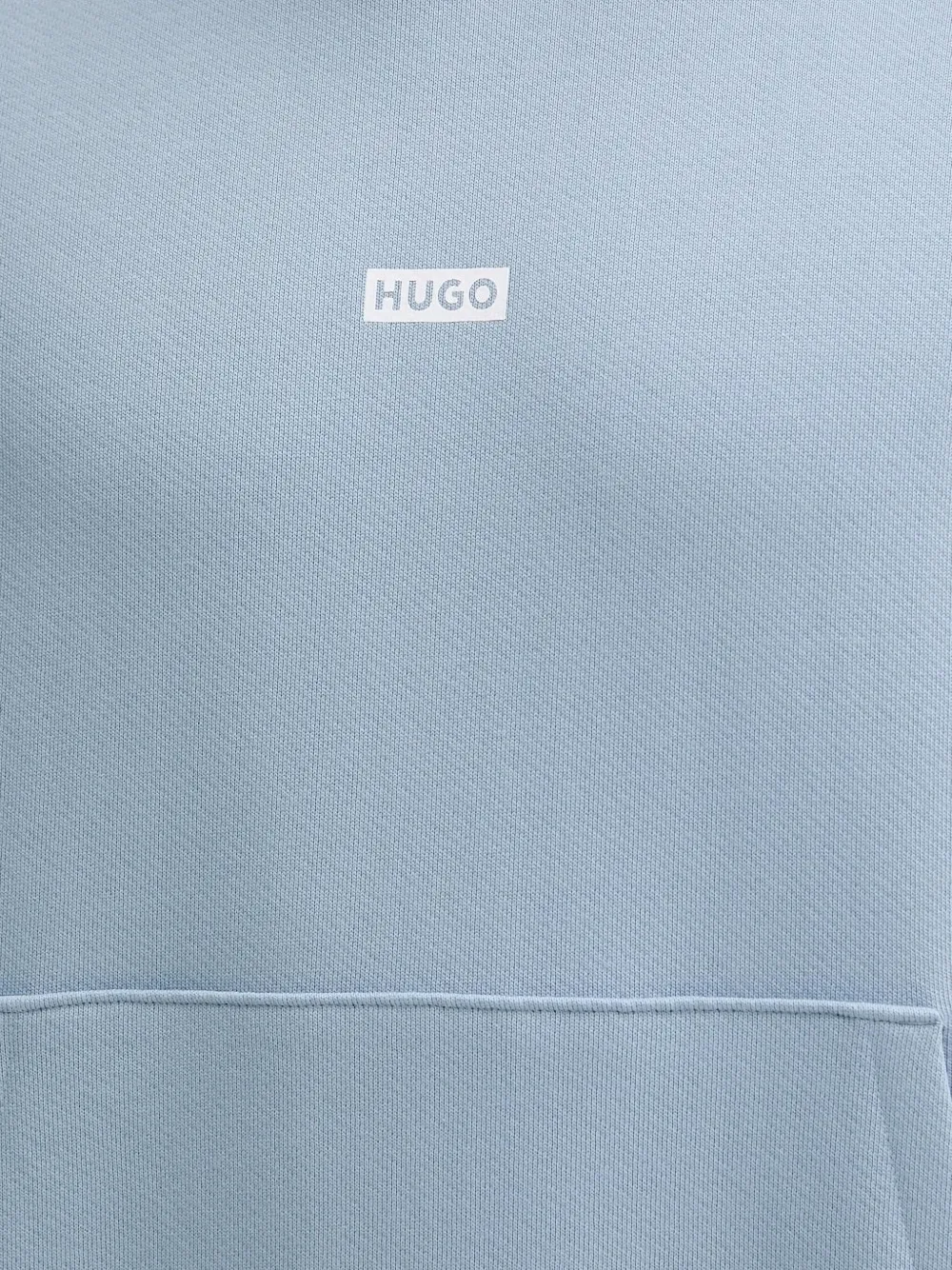 HUGO Hoodie met logoprint Blauw