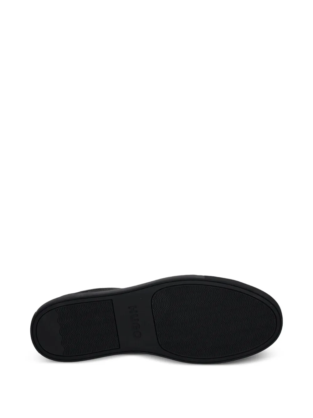 HUGO Morrie lace-up suede sneakers Black