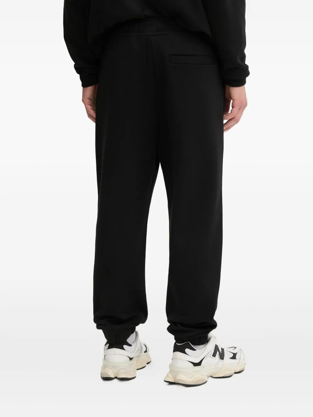 HUGO logo-print track pants Zwart