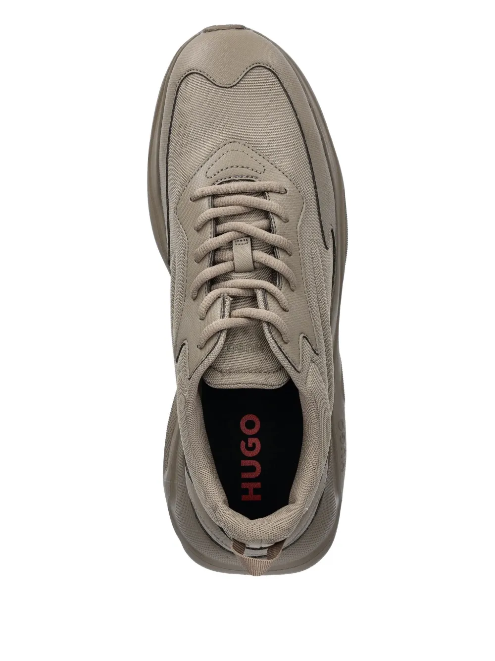 HUGO Leon lace-up chunky sneakers Neutrals