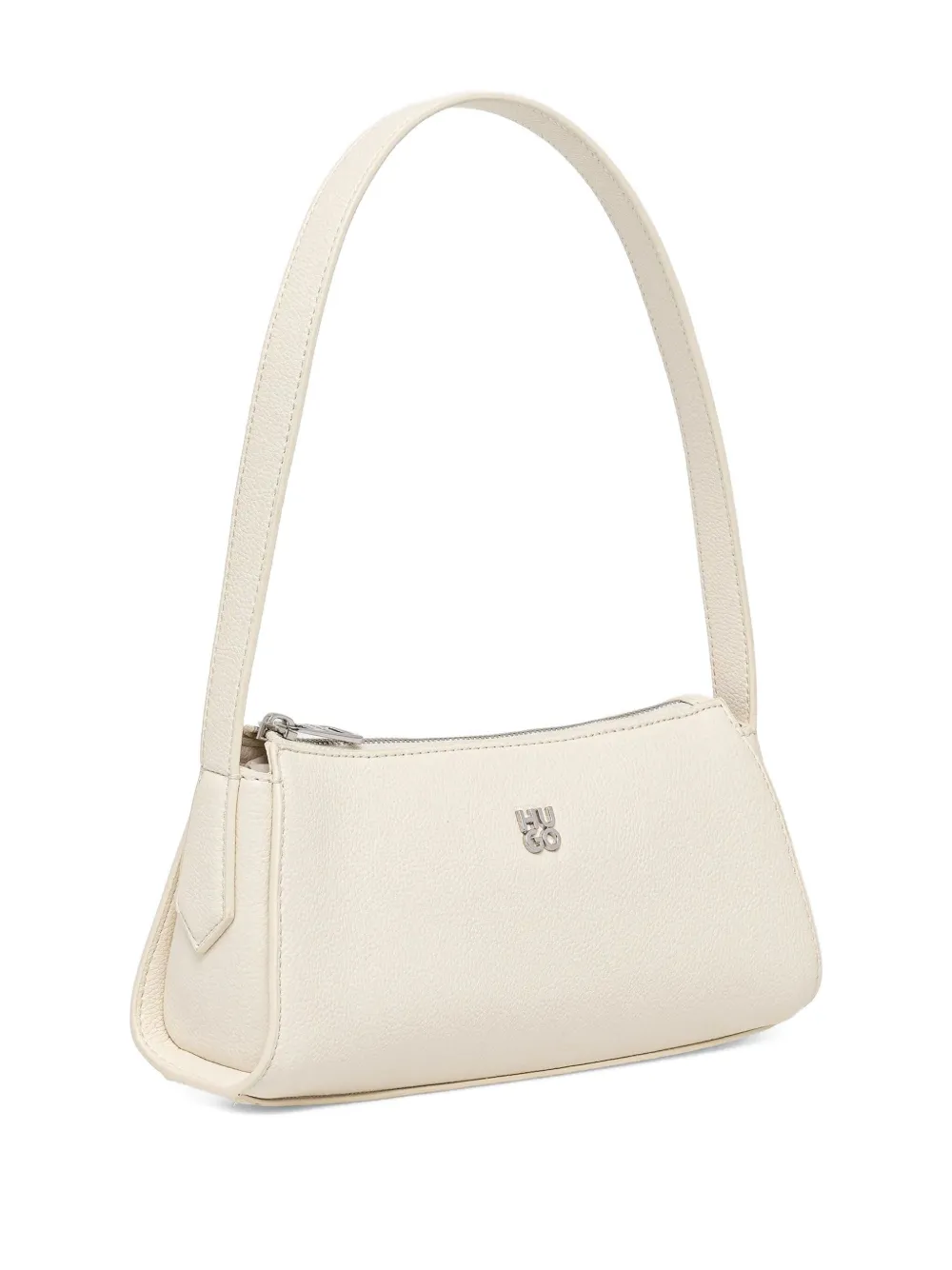 HUGO zip-top shoulder bag - Beige