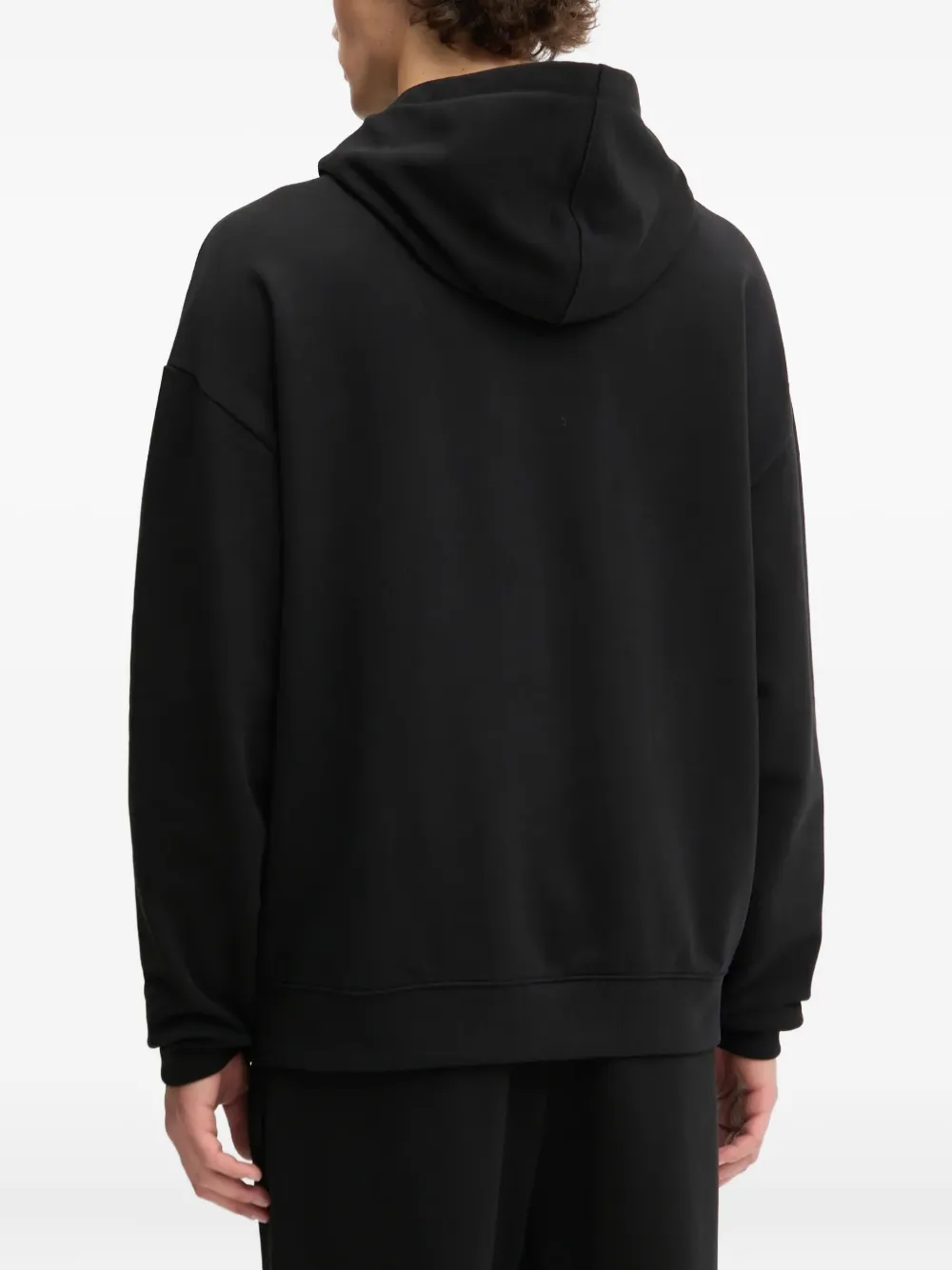 HUGO Sweater met logoprint Zwart