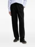 HUGO elastic-waist trousers - Black