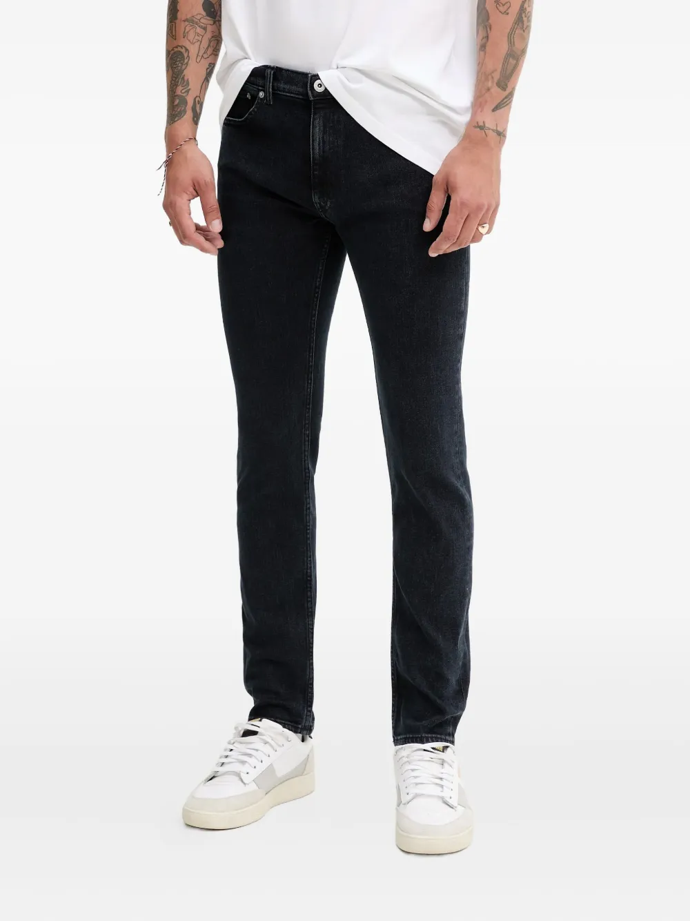leather-patch jeans