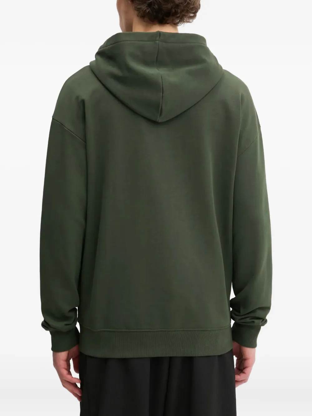 HUGO Hoodie met geborduurd logo Groen