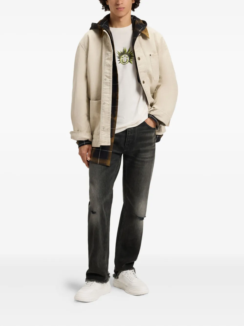 HUGO distressed jeans | Regular & Straight-Leg Jeans | Image 2