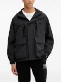 HUGO hooded pocket jacket - Black