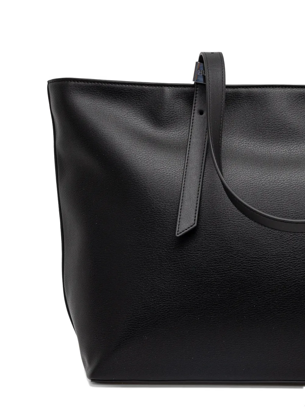 HUGO Shopper met gespdetail en logo Zwart