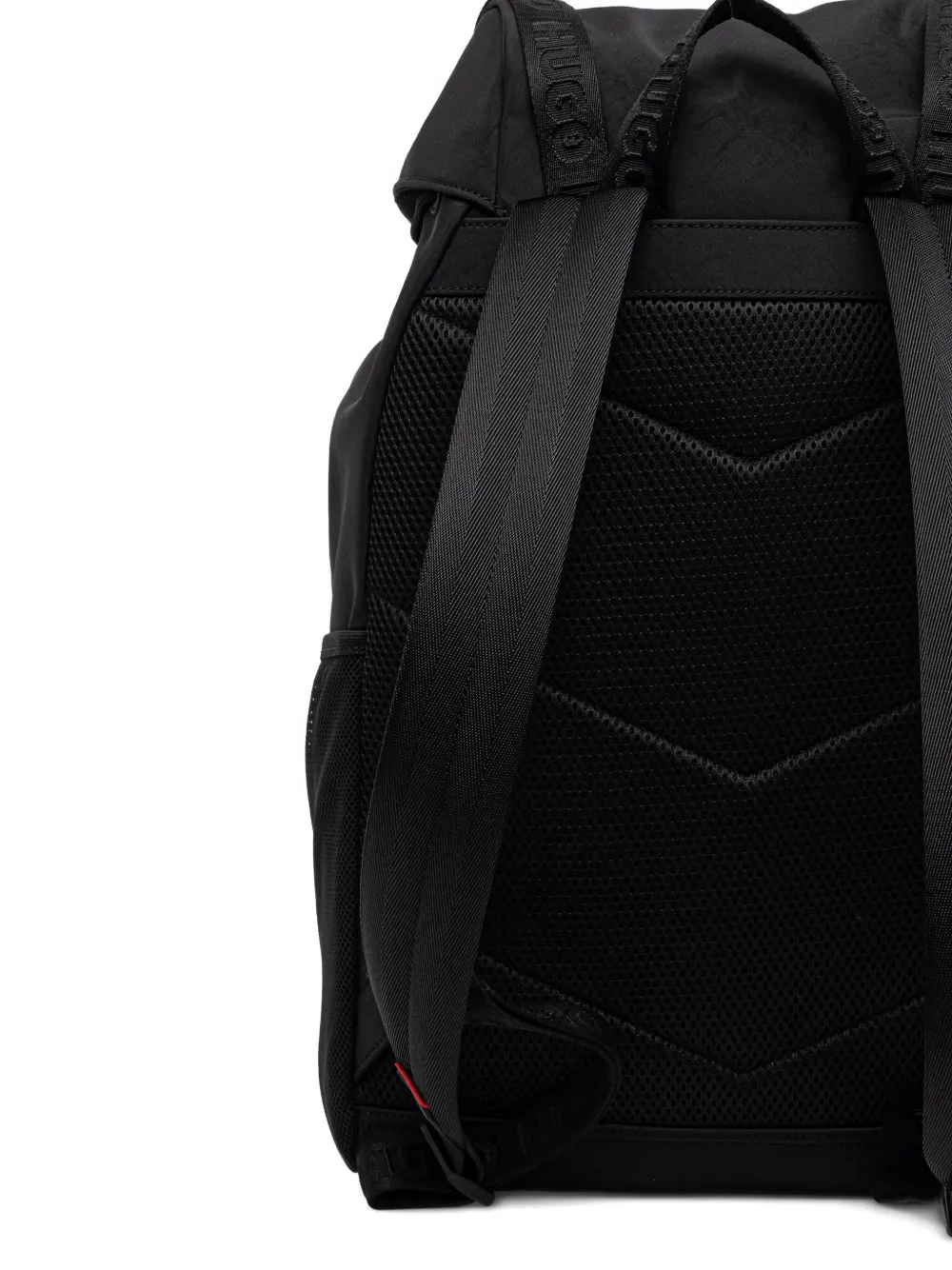 HUGO Rugzak met trekkoord en gesp 001 BLACK